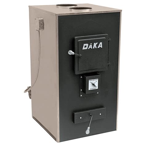Daka wood stove - Transformer/Relay R8285A. Our Price: $125.00. Wall Thermostat T812A. Our Price: $30.00. Non-adjustable fan control for the warm-air distribution blower (s) found on current DAKA furnace models (521, 521FB, 621), also used on many older DAKA models. Turns blower (s) on at 120 F and shuts blower (s) off at 100 F. (Replaces Part # 58640004). 